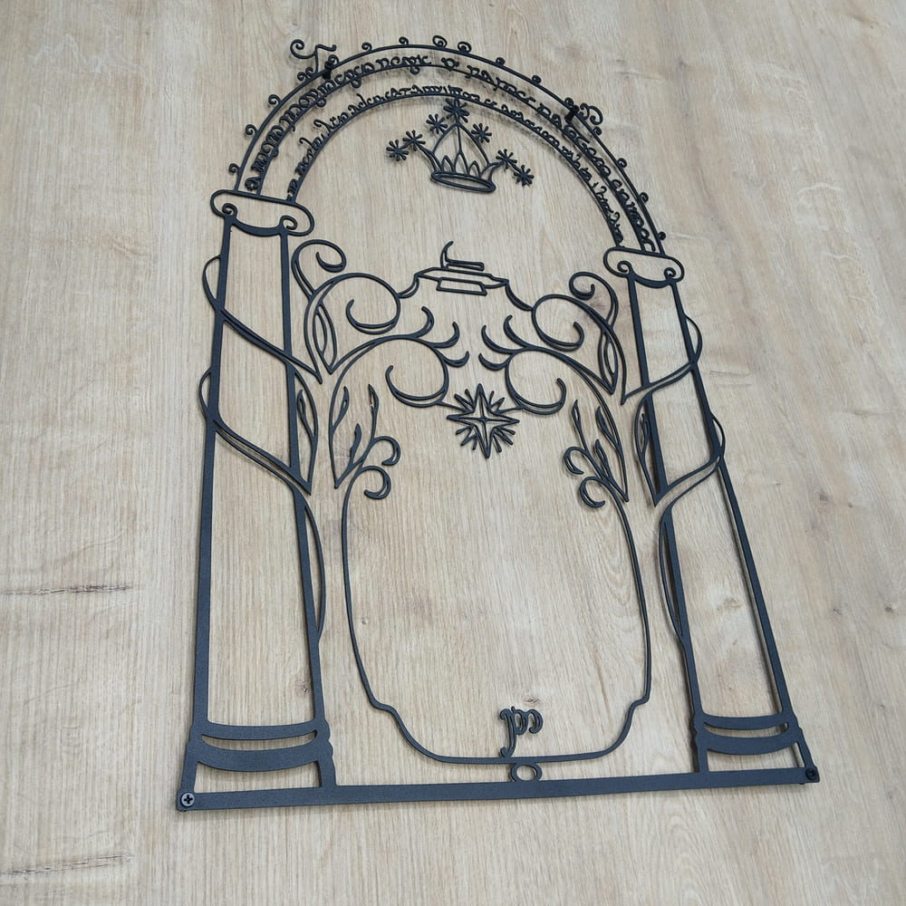 Door Gate Lord of the Rings Decor